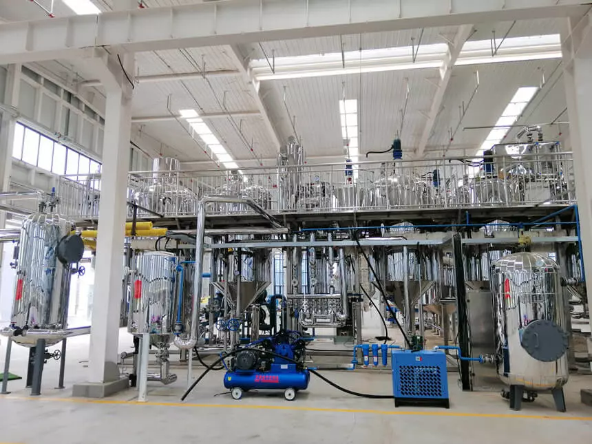 Batch palm oil refining machine