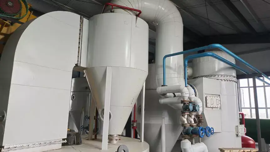 Palm oil deodorization process equipment