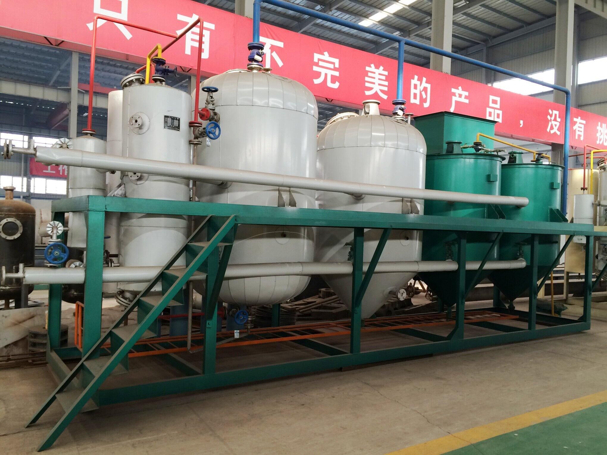 Advantages of Huatai edible oil refinery plant