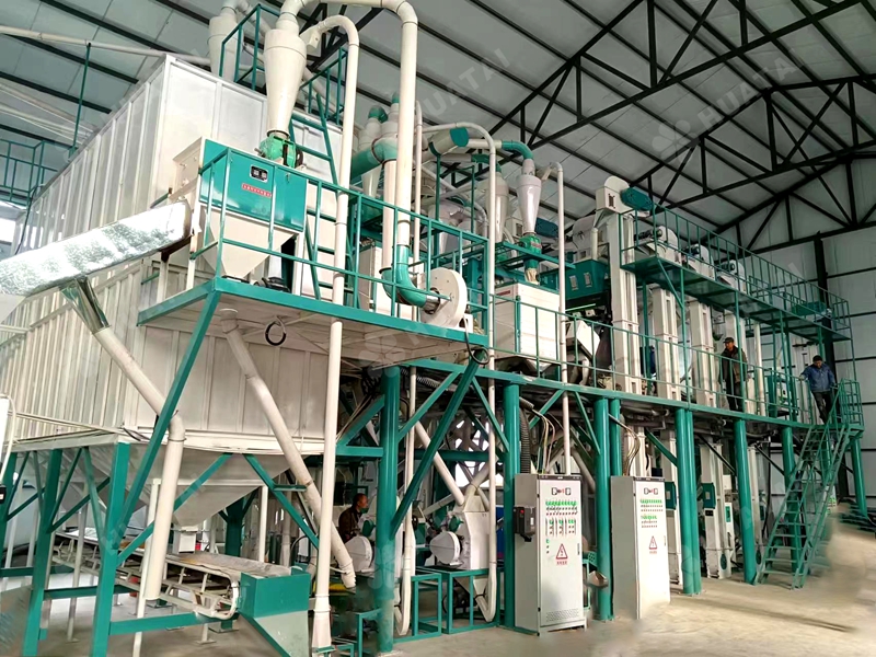 Huatai Complete Grain Processing Plant – Turnkey Flour Milling Solutions (30-500 T/D)