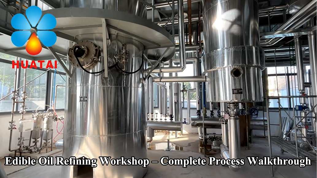 Huatai Edible Oil Refining – From Crude Oil to Grade 1 Standard