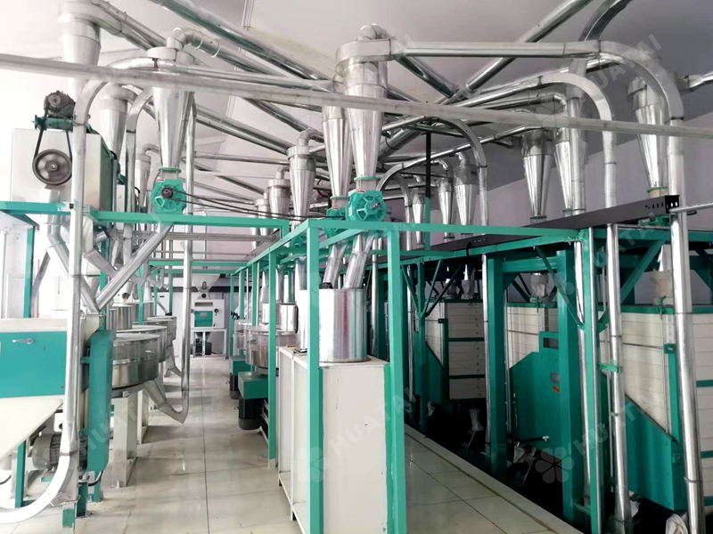 Spectrum Multigrain Processing Machine Layout Huatai Complete Grain Processing Plant – Turnkey Flour Milling ...