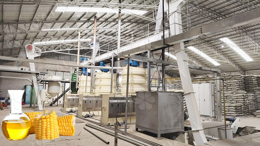 Ethiopian corn germ oil extraction plant project