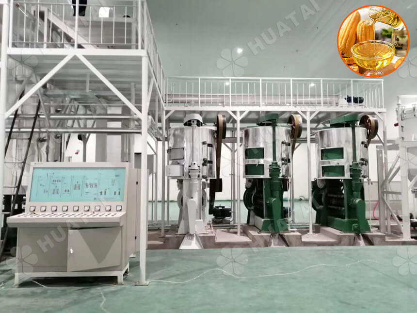 Automatic corn oil extraction machine for sale