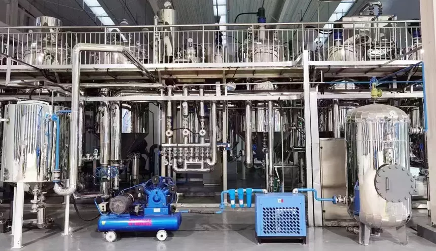 Olive crude oil refining machine