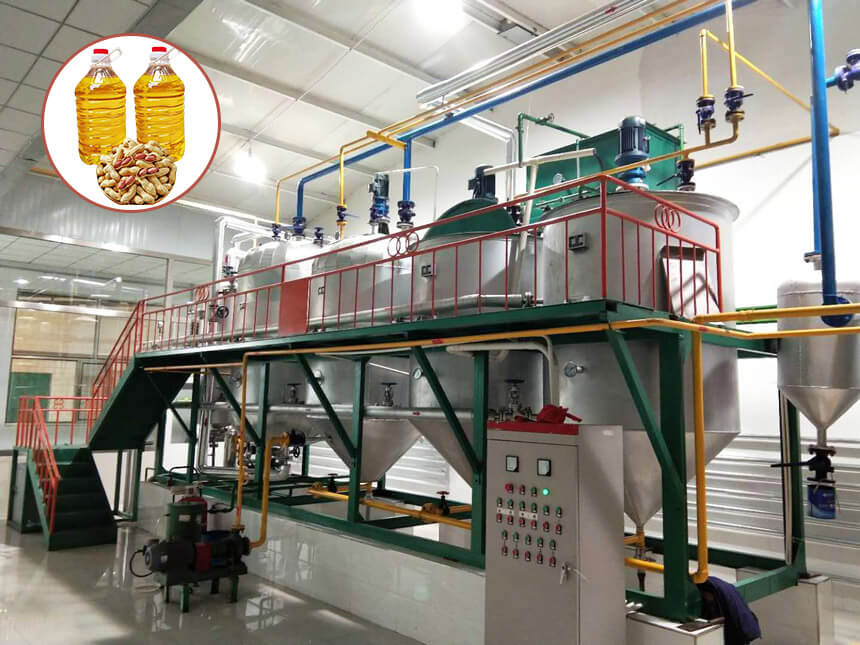 Groundnut oil refining machine for sale