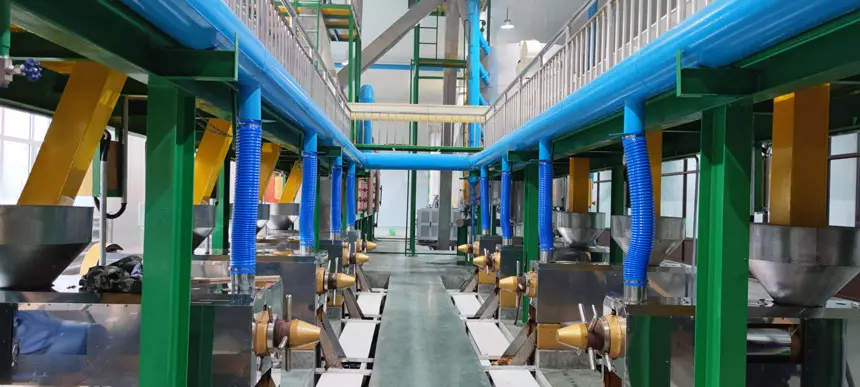 Large mustard oil production line