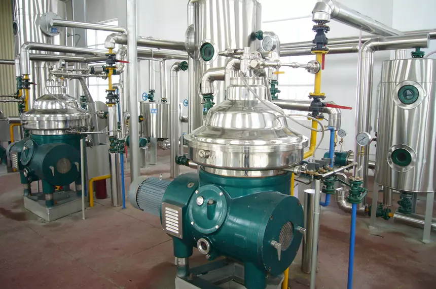 Olive oil centrifugal separation process