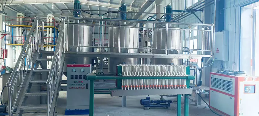 Olive oil processing plant