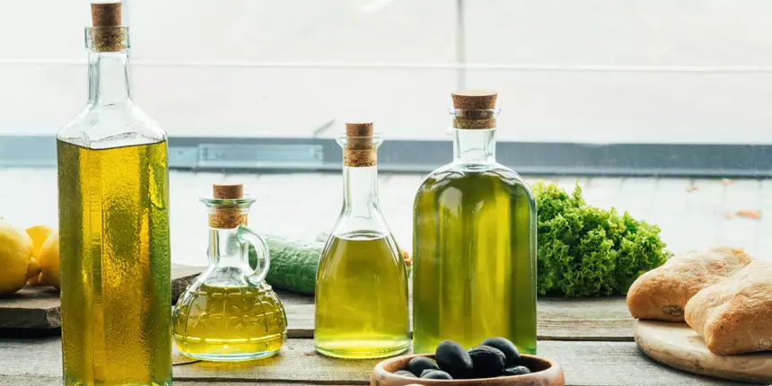 Pure olive oil and refined olive oil