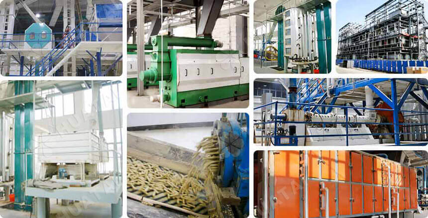 Rice bran oil plant built by Henan Huatai Group