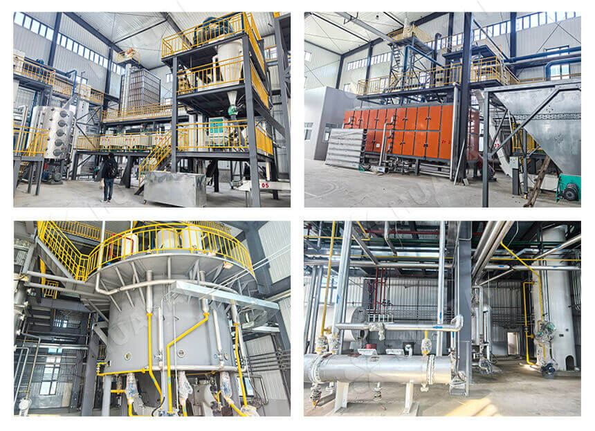 100 tons per day rice bran oil extraction plant project