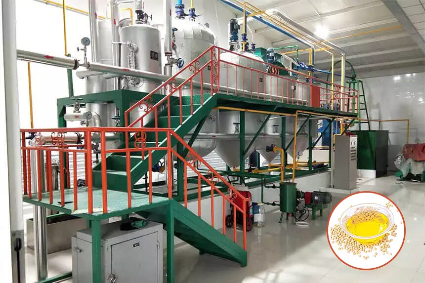 Soybean Oil Refining Machine | Soy Oil Refinery Plant Cost