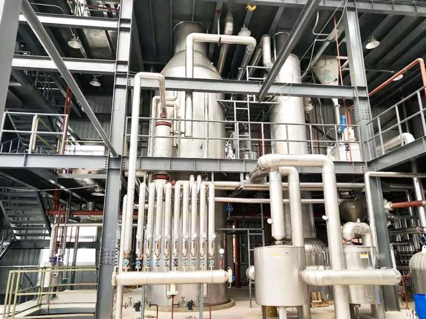 Soybean oil refining plant