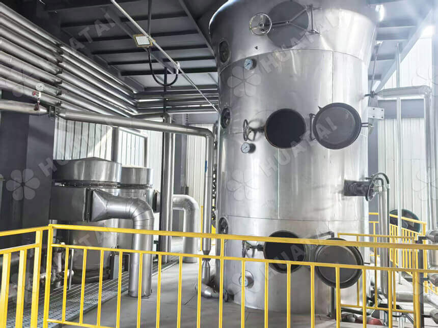 Rice bran DTDC desolvention machine