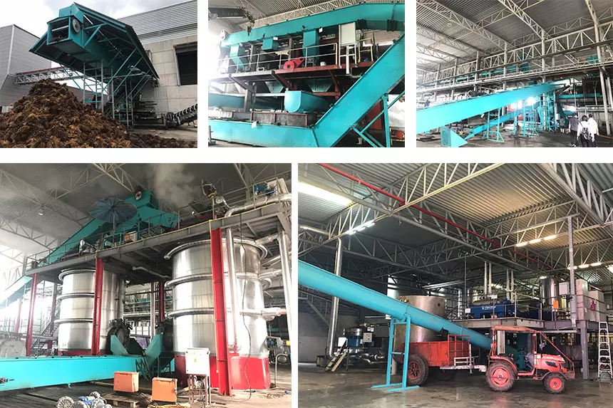 Machine for palm oil processing