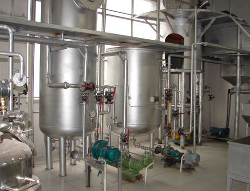Butter refining production line