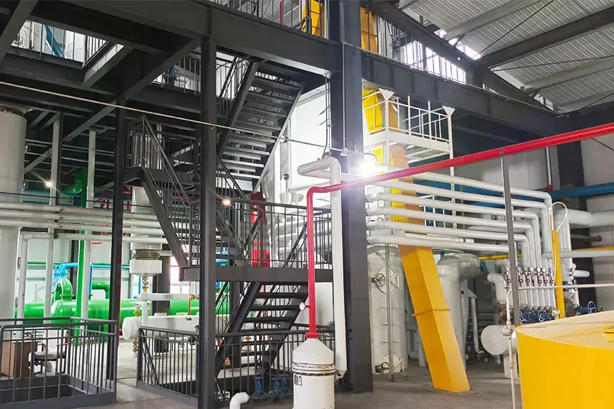 5 Steps Rice Bran Oil Solvent Extraction Plant Process