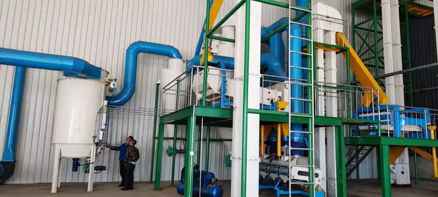 Rice bran pretreatment