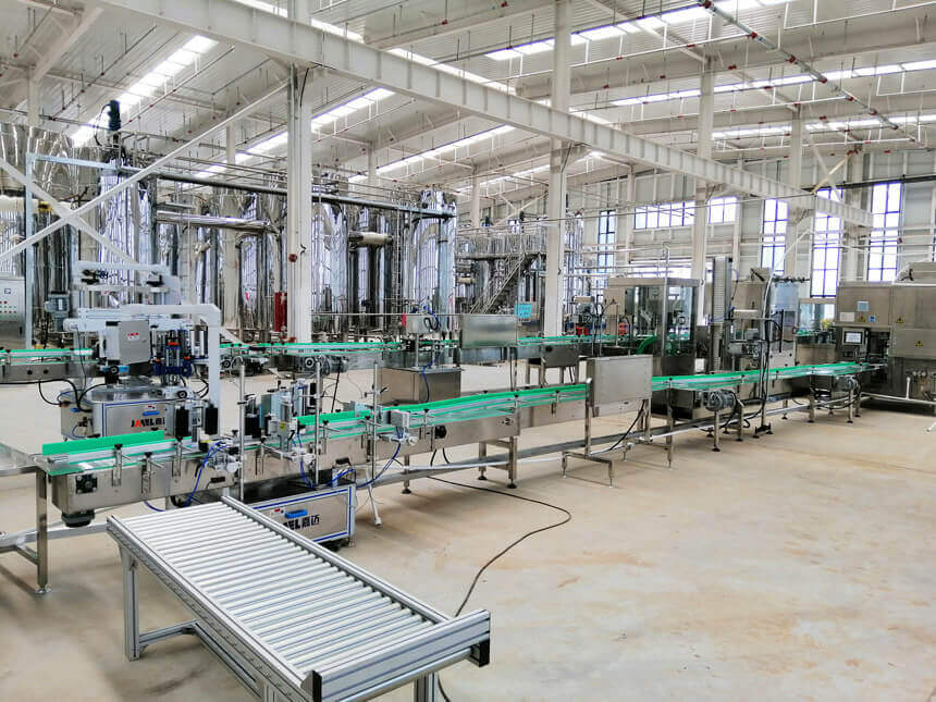Sesame oil filling production line