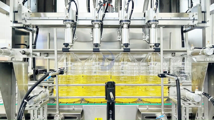 Sesame oil packing process