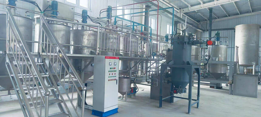 Sesame oil refining machine