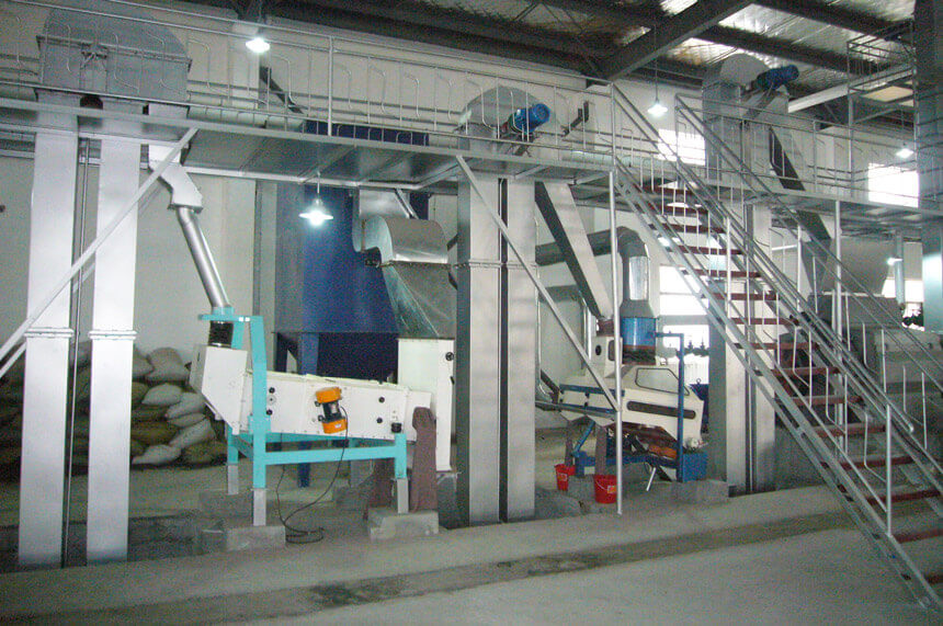 Sesame seeds cleaning screen