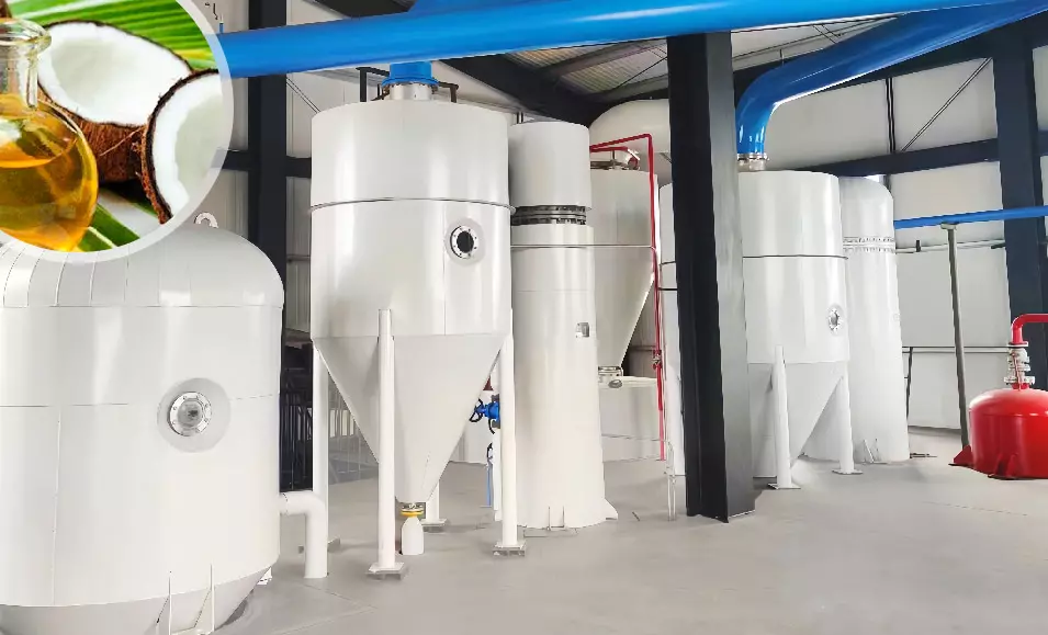 Coconut oil production line