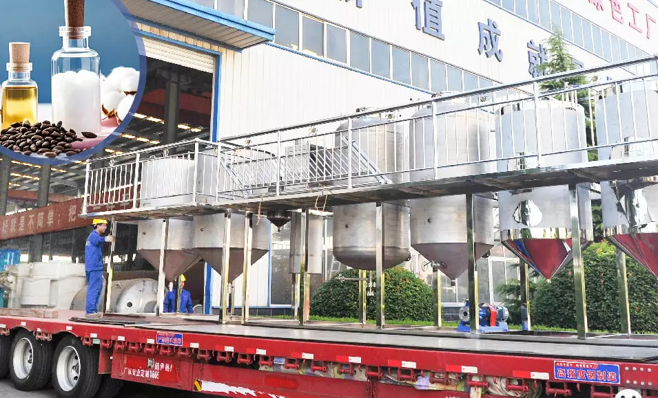 Cottonseed oil production line