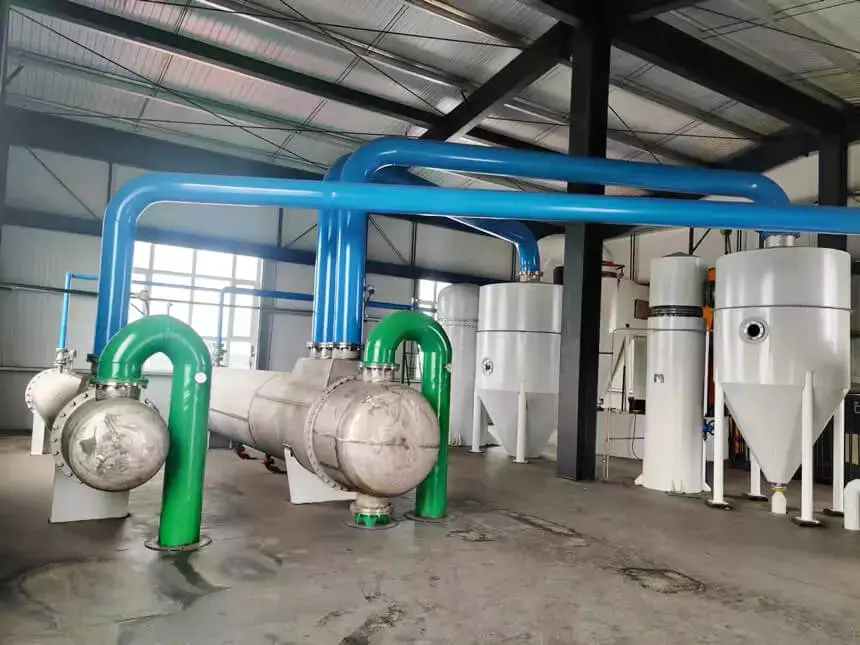 Rice bran solvent cooling and recycling