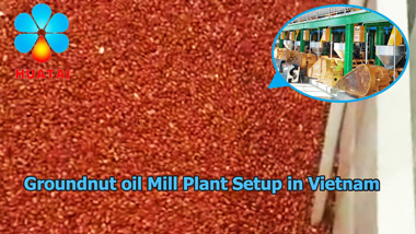 30TPD Peanut Oil Mill Plant Working Video