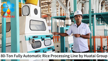 Fully Automatic 80 Tons Rice Milling Processing Line Introduction Video