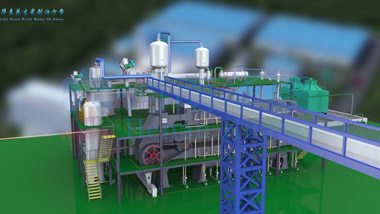 Complete Peanut/Groundnut Oil Processing Plant 3D Animation Video