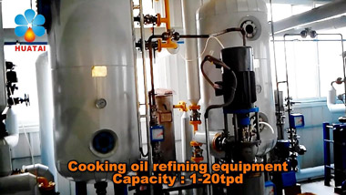 1-20tpd Cooking Oil Refinery Plant Video