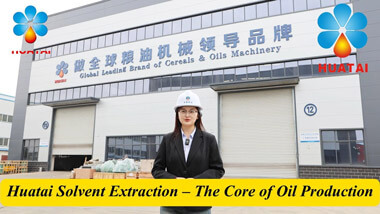 Henan Huatai Group Edible Oil Solvent Extraction Solution Video