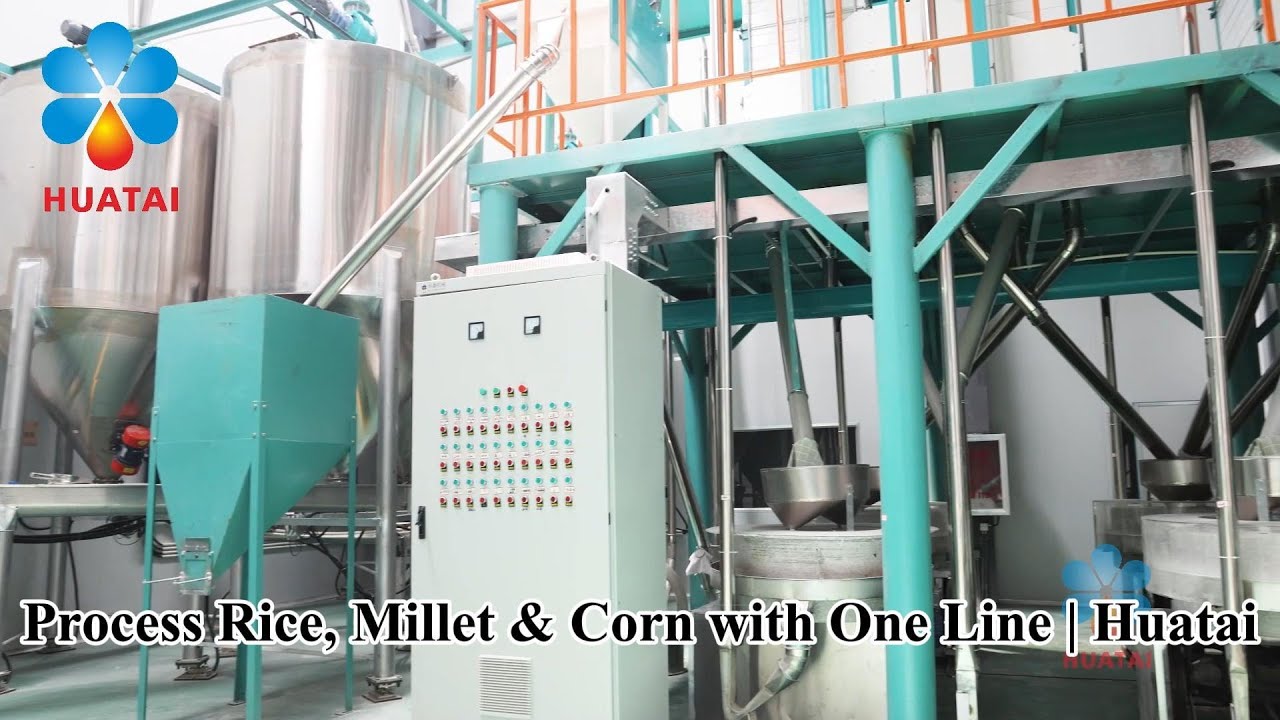 Huatai Group Grain Processing Production Line Video