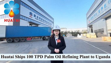 100TPD Palm Oil Refining Equipment Shipping Video