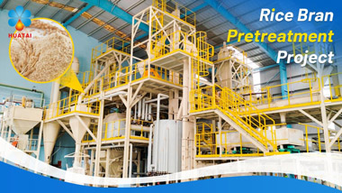 Large-Scale Rice Bran Pretreatment Line Video
