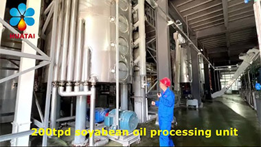 200TPD Soybean Oil Deep Processing Plant Video