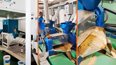 Small-scale Soybean Oil Manufacturing Plant Working Video