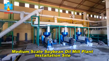 Medium-scale Soybean Oil Mill Plant Installation Video