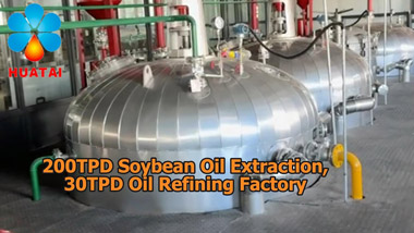 30TPD Soybean Oil Refinery Plant Inside Video