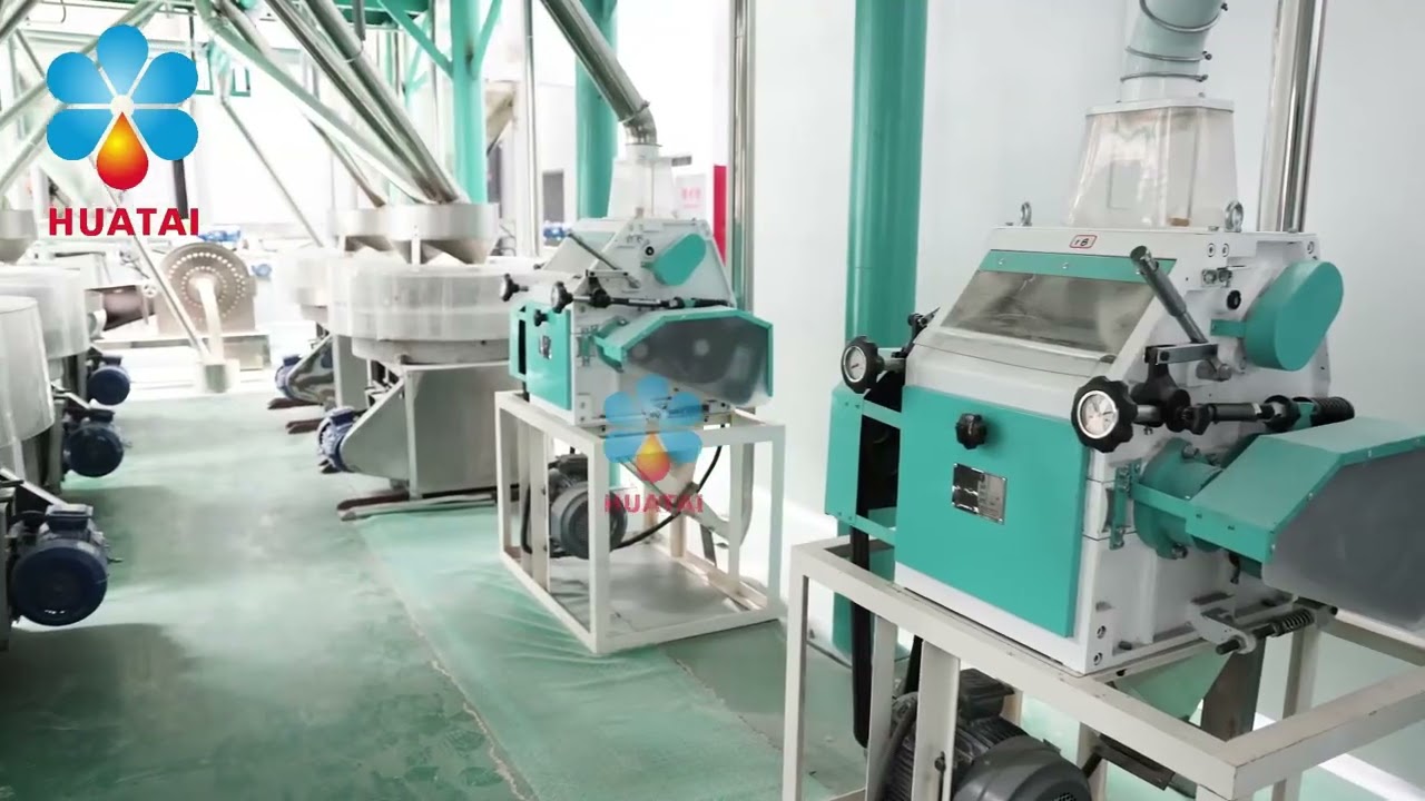 Huatai Group Stone Milling Flour Line Video