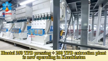 350TPD Sunflower Oil Extraction Plant Operating Video