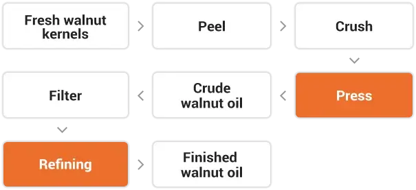 Walnut Oil Pressing Cold Pressing