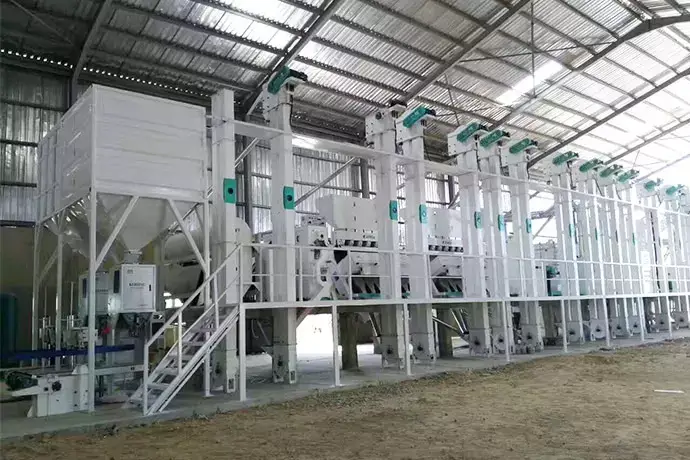 50 ton rice milling machine
